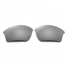 Walleva Titanium ISARC Polarized Replacement Lenses for Oakley Half Jacket 2.0 XL (OO9154 Series) Sunglasses